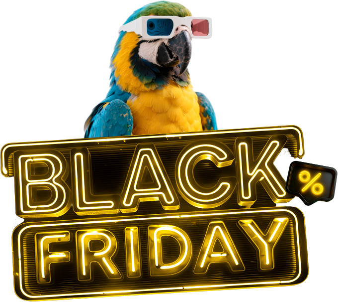 Papagaio Black Friday