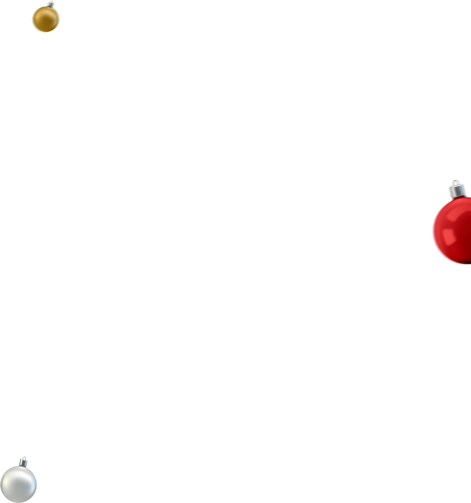 enfeites de natal