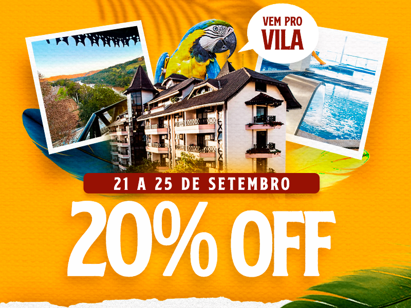 Hotel Vila Germânica | 20% OFF no <span>Vila!</span>