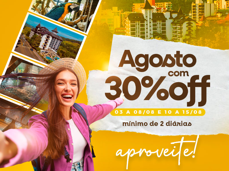 Hotel Vila Germânica | Agosto no <span>Vila!</span>