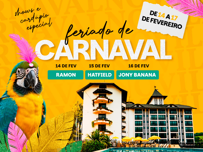 Hotel Vila Germânica | Carnaval é no <span>Vila!</span>