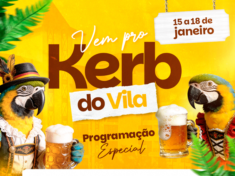 Hotel Vila Germânica | Celebre o Kerb no <span>Vila!</span>