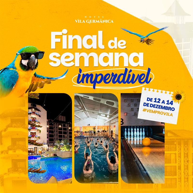 Hotel Vila Germânica | Final de semana <span>no Vila</span>