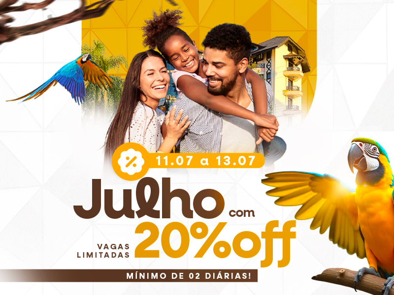 Hotel Vila Germânica | Julho com <span>20% OFF!</span>