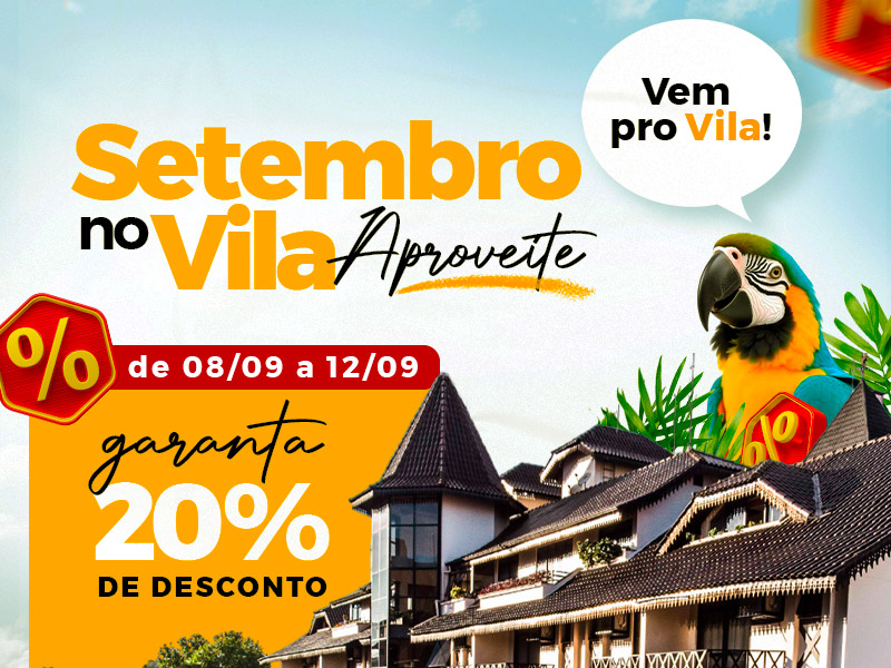 Hotel Vila Germânica | Setembro no Vila
