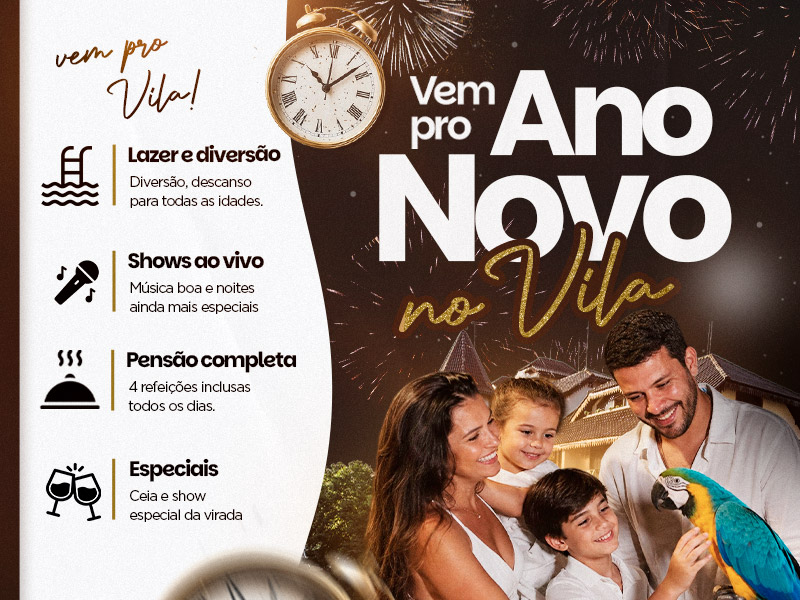 Hotel Vila Germânica | Vem pro Ano Novo no <span>Vila</span>