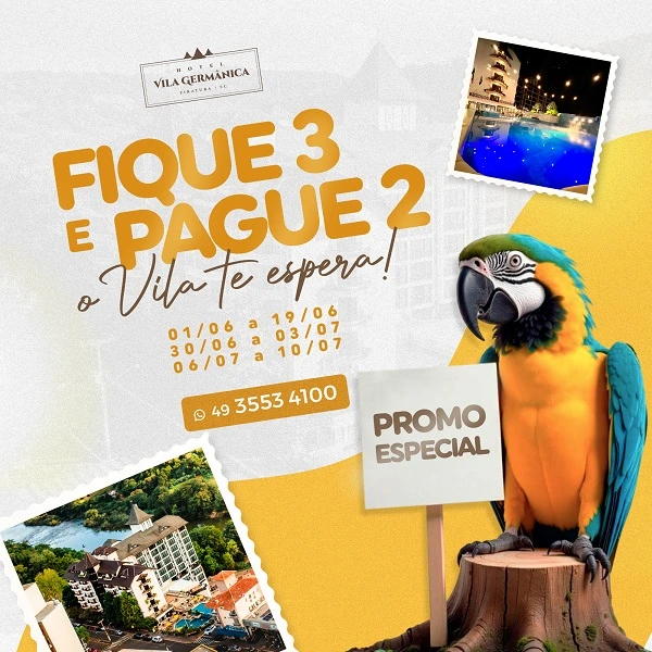 Venha curtir no Vila Germânica!